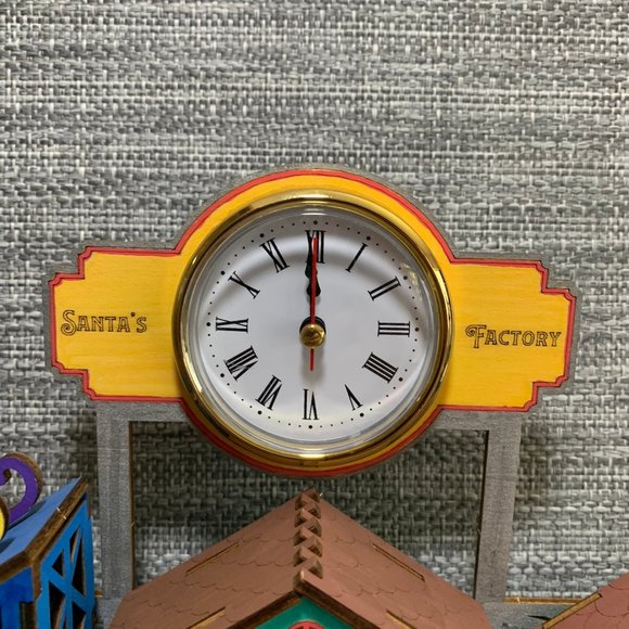 Hand Painted Wooden Santa's Workshop - Picture 6 of 16